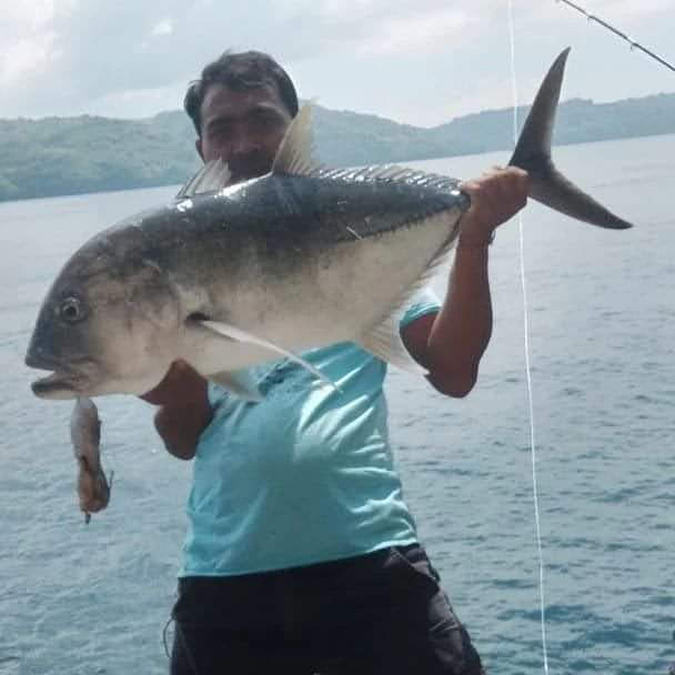 Cliff fishing